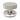 From The Anvil's Satin Marine SS (316) Brompton Centre Door Knob; #finish_satin-marine-ss