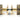 From The Anvil's Aged Brass Brompton Mortice/Rim Knob Set; #finish_aged-brass