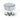From The Anvil's Polished Chrome Brompton Mortice/Rim Knob Set; #finish_polished-chrome