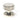 From The Anvil's Polished Nickel Brompton Mortice/Rim Knob Set; #finish_polished-nickel