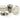 From The Anvil's Polished Nickel Brompton Mortice/Rim Knob Set; #finish_polished-nickel