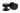 From The Anvil's Black Brompton Mortice/Rim Knob Set; #finish_black