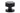 From The Anvil's Black Brompton Mortice/Rim Knob Set; #finish_black