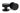 From The Anvil's Black Brompton Mortice/Rim Knob Set; #finish_black