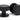 From The Anvil's Matt Black Brompton Mortice/Rim Knob Set; #finish_matt-black