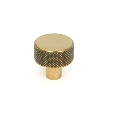 From The Anvil's Aged Brass 25mm Brompton Cabinet Knob; #finish_aged-brass