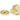 From The Anvil's Polished Brass 25mm Brompton Cabinet Knob; #finish_polished-brass