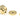 From The Anvil's Polished Brass 25mm Brompton Cabinet Knob; #finish_polished-brass