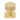From The Anvil's Polished Brass 25mm Brompton Cabinet Knob; #finish_polished-brass