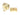 From The Anvil's Polished Brass 32mm Brompton Cabinet Knob; #finish_polished-brass