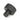 From The Anvil's Matt Black 25mm Brompton Cabinet Knob; #finish_matt-black