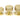 From The Anvil's Polished Brass 38mm Brompton Cabinet Knob; #finish_polished-brass