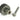 From The Anvil's Pewter Patina 25mm Brompton Cabinet Knob; #finish_pewter-patina