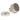 From The Anvil's Satin Marine SS (316) 25mm Brompton Cabinet Knob; #finish_satin-marine-ss