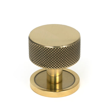 From The Anvil's Aged Brass 32mm Brompton Cabinet Knob; #finish_aged-brass