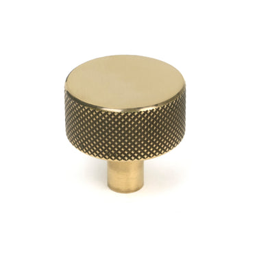 From The Anvil's Aged Brass 32mm Brompton Cabinet Knob; #finish_aged-brass
