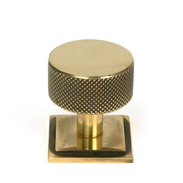 From The Anvil's Aged Brass 32mm Brompton Cabinet Knob; #finish_aged-brass