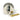 From The Anvil's Polished Nickel 32mm Brompton Cabinet Knob; #finish_polished-nickel