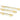 From The Anvil's Polished Brass Half Brompton Pull Handle; #finish_polished-brass