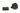 From The Anvil's Matt Black 32mm Brompton Cabinet Knob; #finish_matt-black