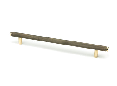 From The Anvil's Aged Brass Full Brompton Pull Handle; #finish_aged-brass