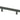 From The Anvil's Matt Black Full Brompton Pull Handle; #finish_matt-black