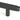From The Anvil's Matt Black Full Brompton Pull Handle; #finish_matt-black