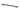 From The Anvil's Matt Black Full Brompton Pull Handle; #finish_matt-black