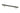 From The Anvil's Pewter Patina Full Brompton Pull Handle; #finish_pewter-patina