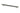 From The Anvil's Pewter Patina Full Brompton Pull Handle; #finish_pewter-patina