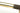 From The Anvil's Aged Brass Half Brompton Pull Handle; #finish_aged-brass