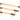 From The Anvil's Polished Bronze Half Brompton Pull Handle; #finish_polished-bronze