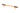 From The Anvil's Polished Bronze Half Brompton Pull Handle; #finish_polished-bronze