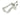 From The Anvil's Polished Marine SS (316) Art Deco Door Knocker; #finish_polished-marine-ss