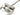 From The Anvil's Satin Marine SS (316) Art Deco Door Knocker; #finish_satin-marine-ss