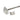From The Anvil's Satin Marine SS (316) Art Deco Door Knocker; #finish_satin-marine-ss