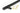 From The Anvil's Matt Black Half Brompton Pull Handle; #finish_matt-black