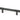 From The Anvil's Matt Black Half Brompton Pull Handle; #finish_matt-black