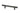 From The Anvil's Matt Black Half Brompton Pull Handle; #finish_matt-black