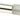 From The Anvil's Polished Marine SS (316) Half Brompton Pull Handle; #finish_polished-marine-ss