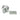 From The Anvil's Satin Chrome 32mm Brompton Cabinet Knob; #finish_satin-chrome