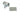 From The Anvil's Polished Chrome 38mm Brompton Cabinet Knob; #finish_polished-chrome