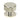 From The Anvil's Polished Nickel 38mm Brompton Cabinet Knob; #finish_polished-nickel