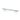 From The Anvil's Satin Chrome Half Brompton Pull Handle; #finish_satin-chrome
