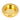 From The Anvil's Polished Brass Art Deco Round Pull; #finish_polished-brass