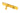 From The Anvil's Polished Brass Edge Pull; #finish_polished-brass