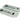 From The Anvil's Polished Chrome Art Deco Rectangular Pull - Privacy Set; #finish_polished-chrome