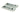 From The Anvil's Polished Chrome Art Deco Rectangular Pull - Privacy Set; #finish_polished-chrome