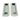 From The Anvil's Polished Chrome Plain Rectangular Pull - Privacy Set; #finish_polished-chrome