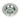 From The Anvil's Polished Chrome Art Deco Round Pull - Privacy Set; #finish_polished-chrome